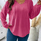 Women's BeautyEve Plus Size Drawstring Dropped Shoulder Hooded T-Shirt