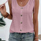 Full Size Scoop Neck Sleeveless Tank Top