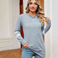 Round Neck Long Sleeve Top
