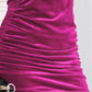 Avery Aria Twist Front Cutout Long Sleeve Dress