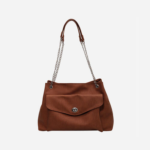 Classy Connection Bags PU Leather Shoulder Bag