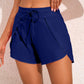 HANNAH MEA Drawstring Waist Swim Shorts
