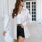 Full Size Dropped Shoulder Longline Shirt