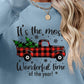 CHRISTMAS THEMED Graphic Round Neck Long Sleeve Sweatshirt