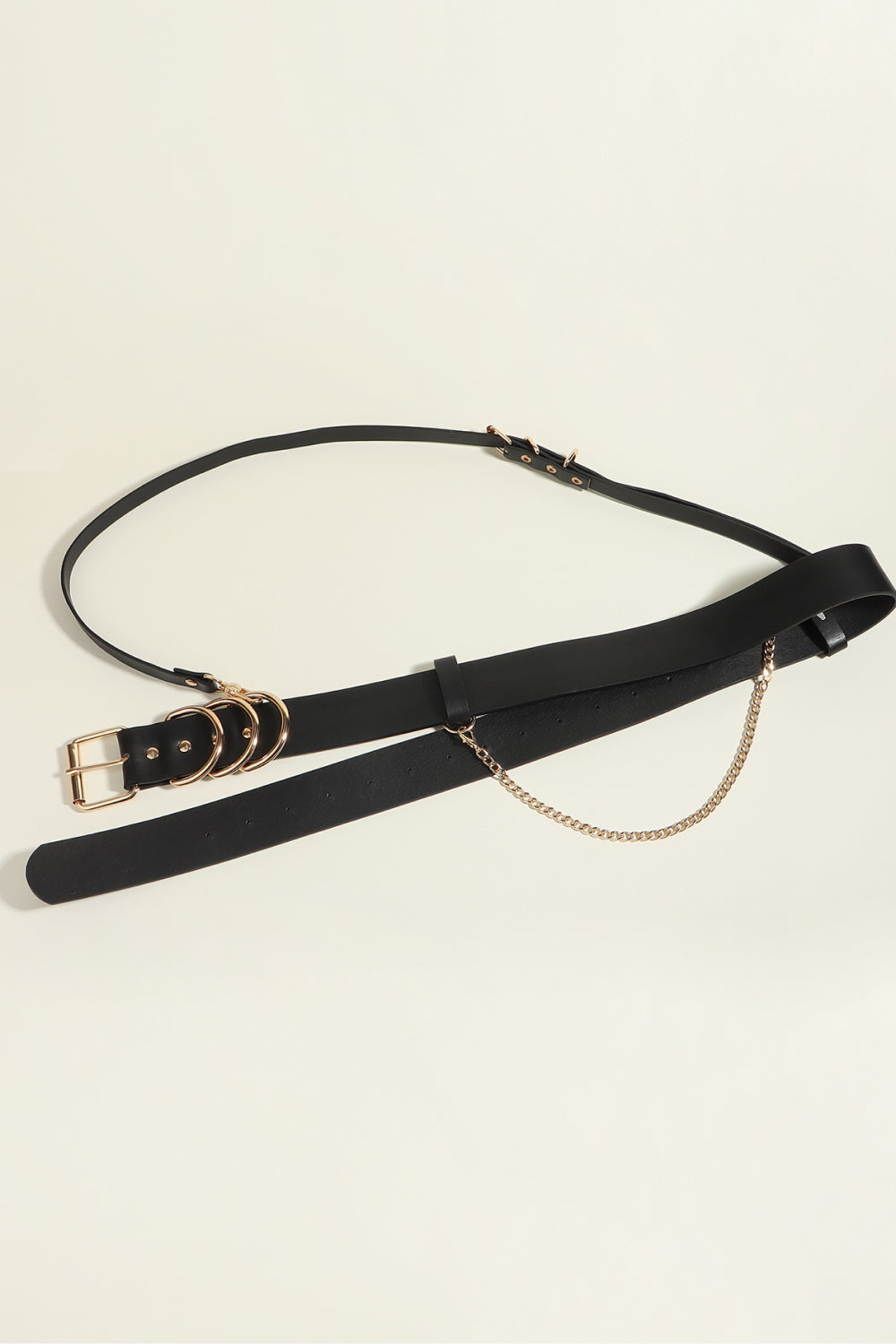 Jessica Anne Beauty One Size Punk PU Belt