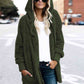 Teddy Hooded Jacket with Pockets