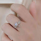 Moonstone Bat 925 Sterling Silver Ring