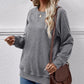 Round Neck Long Sleeve Sweatshirt