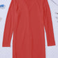 Button Up Long Sleeve Cover Up