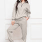 Comfy n' Cozy Half Zip Long Sleeve Sweatshirt and Pants Set