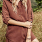 H.H.J. Texture Button Up Shirt and Shorts Set