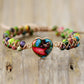 Handmade Heart Shape Natural Stone Bracelet