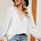 V-Neck Long Sleeve T-Shirt