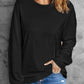 Round Neck Long Sleeve Top