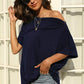 One Shoulder Short Sleeve T-Shirt