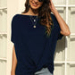 One Shoulder Short Sleeve T-Shirt