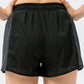 Relaxation Activewear Color Block Drawstring Active Shorts