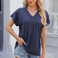 V-Neck Short Sleeve T-Shirt