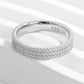 Inlaid Zircon 925 Sterling Silver Ring