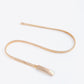 Women's Elastic Iron Skinny Belt