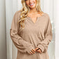 BiBi Exposed Seam Long Sleeve Top - Brand BiBi