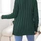 SavannahTree Button Down Cable-Knit Cardigan