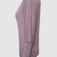 Cutout Round Neck Long Sleeve T-Shirt