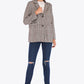 Women's Bryony Plaid Two-Button Blazer