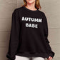 Simply Love SEASONAL Full Size AUTUMN BABE Graphic Sweatshirt