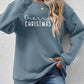 MERRY CHRISTMAS Dropped Shoulder Sweatshirt