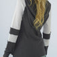 Waffle-knit Raglan Sleeve Zipper Front Hoody