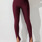Justine&CC High Waist Slit Skinny Pants