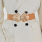 GorgeousNights Zinc Alloy Buckle Elastic Belt