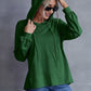 Drawstring Pocketed Dropped Shoulder Hoodie
