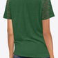 Full Size V-Neck Raglan Sleeve Tee