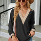 V-Neck Long Sleeve T-Shirt