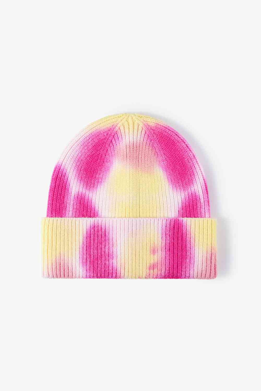 CHIC HATZ Tie-Dye Hat Cuffed Knit Beanie