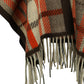 One Size Cloak Sleeve Fringe Detail Poncho
