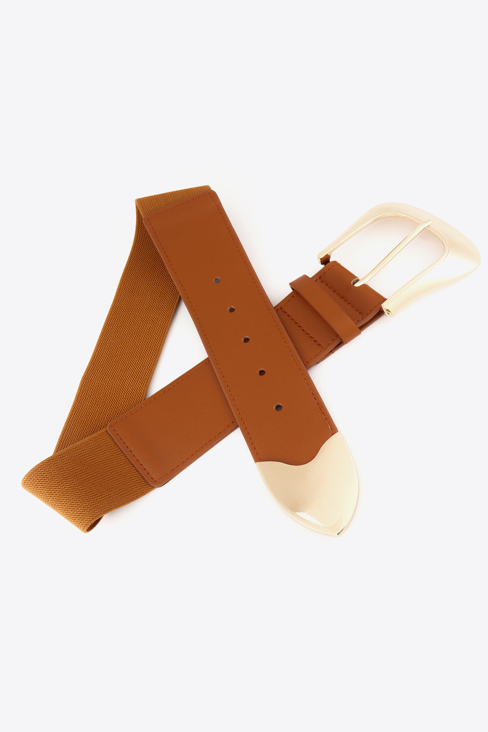 Jessica Anne Beauty Elastic Wide PU Belt