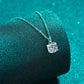 1 Carat Moissanite 925 Sterling Silver Necklace 💜