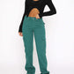 Full Size Straight Leg Cargo Pants