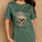 Simply Love Full Size Halloween THICK THIGHS AND SPOOKY VIBES Graphic Cotton T-Shirt