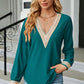 V-Neck Long Sleeve T-Shirt