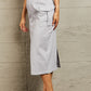 HYFVE Professional Poise Buckled Midi Skirt