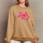 Simply Love CHRISTMAS Full Size DECK THE HALLS Graphic Sweatshirt