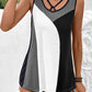 Women's Full Size Color Block Tank Top