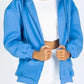 M&Matilda Zip-Up Drawstring Hoodie