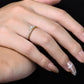 Crown Shape Moissanite Ring