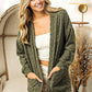 BiBi Checkered Long Sleeve Open Front Cardigan - Brand BiBi