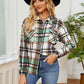 Collared Plaid Shacket